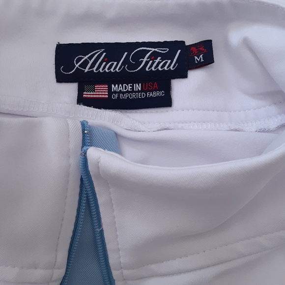 Alial Fital, made in USA, Micropoly Blend Half Zip Windbreaker, Size M - Picture 2 of 9